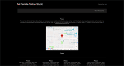 Desktop Screenshot of mifamiliatattoostudio.com